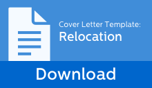 Relocation Cover Letter Template